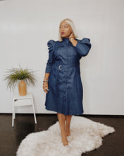 Load image into Gallery viewer, Denim Chic &quot;A-Game&quot; Dress - PLUS SIZE
